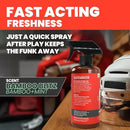 Uncle Todd’s Odor Stomp Sports Equipment Odor Eliminator Spray - Extra Strength Enzyme-Powered Deodorizer for Football, Hockey, Gym Bags, and Athletic Gear - Bamboo Blitz Scent - 16 oz by CozyNest Decor
