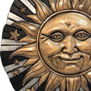Spoontiques - Garden Décor -Sunface Stepping Stone - Decorative Stone for Garden by CozyNest Decor