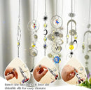 H&D HYALINE & DORA DIY Crystal Suncatcher Assembly Craft Kits for Adults 215pcs Rainbow Prisms Beads Pendant Crystal Window Sun Catchers Hanging Ornament Indoor Outdoor Decor, Silver by GreenHaven Gardens