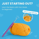 Cookie Box Crochet Kit for Beginners - Learn to Craft Amigurumi Stuffed Animals - Knitting Gift for Kids and Adults - Beginner-Friendly Yarn - Stitch-by-Stitch Video Tutorial - Leopard Leo by TinyTreasures Baby Boutique