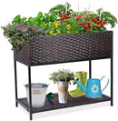 WONDER GARDEN Raised Garden Bed-Planter Box - Elevated Raised Garden Beds Outdoor with Legs & Storage Shelf for Vegetables Flower Herb Backyard Patio by GreenHaven Gardens