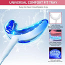Professional Teeth Whitening Kit with 5 Teeth Whitening Gel, LED Accelerator Light & Rechargeable Design - Enamel Safe Gel, Custom Trays, Fast Results for Sensitive Teeth - Whitening Gel Kit by CozyNest Decor