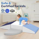 Sumbababy Climbing Foam Blocks for Toddlers: PU Leather Foam Blocks for Kids Active Play - Toddler Climbing Toys Indoor - Durable Playground Gym Preschool Toddler Toys for Boys and Girls by TinyTreasures Baby Boutique