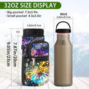 icolor Water Bottle Carrier Bag with Strap 25/32/40 oz Crossbody Bottle Holder with Phone Pocket Sling Sleeve Insulated Neoprene Water Bottle Pouch for Walking Travelling by TinyTreasures Baby Boutique