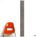 Growth Chart for Wall - Height Chart for Kids, Growth Chart for Kids, Measuring Board for Kids Height, Wooden Growth Chart for Wall, Height Measurement for Wall - Gray (63"x6.7") by TinyTreasures Baby Boutique