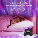 ENOKIK Northern Light Projector, Aurora Star Projector Built-in Bluetooth Speaker, White Noise Machine for Kids Adults, Galaxy Light for Bedroom/Ceiling/Party/Gift (Black) by TinyTreasures Baby Boutique