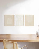 HAUS AND HUES Picture Frame, Beige Oak Wood, 11x14 inches, 3 Pack by CozyNest Decor