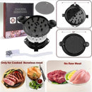 Chicken Shredder Meat Shredder Tool Twist Chicken Breast Shredder Large-Shredding Tools Chicken Breast, Pulled Pork, Beef with Stainless Steel Spikes (Black&Black) by GreenHaven Gardens