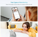 ieGeek Video Baby Monitor with Camera and Audio - 1080P FHD Monitor WiFi Smartphone - Night Vision, Motion Detection, Temper & Humidity Sensor, 2.4GHz WiFi, Pan-Tilt-Zoom via 4.3" Screen and Free APP by TinyTreasures Baby Boutique