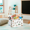 Rectangular Folding Laundry Basket,waterproof Canvas Basket,gift basket,Suitable for children's room,Office,Clothes,Toys Storage(Outdoor adventure) by TinyTreasures Baby Boutique