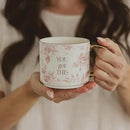 Sweet Water Decor You Got This Gold Handle Coffee Mugs - 17oz Cute Coffee Mugs for Hot & Cold Drinks - Spring Home Decor and Gift - Ideal Tea & Espresso Cups by CozyNest Decor