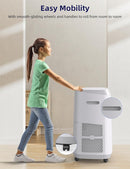 Nuwave OxyPure ZERO Air Purifier with Washable and Reusable Bio Guard Tech Air Filter, Large Room Up to 2002 Ft², Air Quality Monitor, 0.1 Microns, 100% Capture Irritants like Smoke, Dust, Pollen by TinyTreasures Baby Boutique