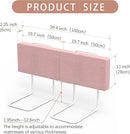 Bed Rail Bumpers for Toddlers, for Elderly Adults Safety, Adjustable Bed Side Guard Rails for Kids, Twin, Bunk, Queen & King Full Size Beds（Pink, 2 Packs） by TinyTreasures Baby Boutique