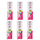 RADIUS USDA Organic Kids Toothpaste 3oz Non Toxic Chemical-Free Gluten-Free Designed to Improve Gum Health for Children's 6 Months and Up - Dragon Fruit - Pack of 6 by CozyNest Decor