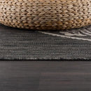 CAMILSON Outdoor Rug 8x10 Modern Area Rugs for Indoor and Outdoor Patios and Porches - Waterproof, Non-Shedding, Easy-to-Clean Outside Carpet (8 x 10, Medallion - Dark Grey/Light Grey) by CozyNest Decor