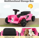 TOBBI 24V 2 Seater Kids Go Kart Ride On Toy Car, Battery Powered Electric Vehicles with Parent Remote/Trunk/Soft Start/Safety Belt/Music/Max Load 198 LBS for Toddlers 3-8 Years by TinyTreasures Baby Boutique