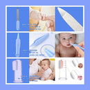 Baby Care Kits,Baby Grooming Kit,10 in 1 Newborn Essentials Must Haves,Baby Nail Clippers Baby Brush Baby Comb Earpick Nose Cleaning Tool Baby Nail File Nursing Baby Kit （Blue） by TinyTreasures Baby Boutique
