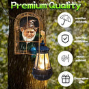 Whimsical Fairy Garden Halloween Gnomes with Solar Lights-10 Elf Out The Door Tree Hugger Garden Statues-Outdoor&Yard Decor-Tree Face Sculpture,Ideal Gifts - Yard Art for Patio,Fence,Wall by CozyNest Decor