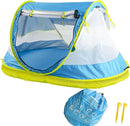 Poray Portable Baby Beach Tent with UPF 50+ Sun Shelter,Mosquito Net and Sunshade, Ideal Pop Up Kids Travel Tent with Carry Bag & 2 Stakes,Outdoor Indoor Play and Sun Protection by TinyTreasures Baby Boutique