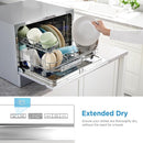 Midea MDC22P2ASS Countertop, Portable Place Settings & 6+2 Washing Cycles. Energy Star Dishwasher, Dish Washer for Dorm, RV& Apartment, Sliver, Silver by TinyTreasures Baby Boutique