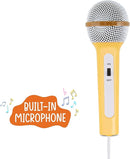 Singimals Kids Karaoke Speaker with Microphone - Unleash Your Child's Inner Superstar, Bluetooth v5.1, 12H Playtime, 5W Speaker, Multicolor LED Lighting, Patches The Cat by TinyTreasures Baby Boutique