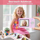Digital Camera, 4K 64MP, 18X Zoom, Point and Shoot Digital Camera with 64GB TF Card & 2 Batteries, Portable Rechargeable Small Camera for Kids Teens Adult, Purple by TinyTreasures Baby Boutique