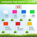 Pink Marking Flags 1000 Pack - 4x5x15 Inch Pink Flags for Yard - Markers For Lawn, Irrigation, Landscaping, Survey & Sprinkler Head Marking by GreenHaven Gardens