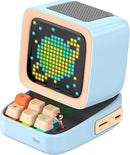 Divoom Ditoo Retro Pixel Art Game Bluetooth Speaker with 16X16 LED App Controlled Front Screen (Blue) … by TinyTreasures Baby Boutique