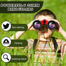 Libima 24 Pcs Binoculars for Kids Educational Compact Kids Binoculars with Neck String Toddler Telescope for Boys Girls Learning Bird Watching Camping Hiking Travel Safaris Birthday Gifts(Red) by TinyTreasures Baby Boutique