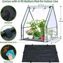 Mini Greenhouse for Indoor Outdoor: Ohuhu Tabletop Portable Green House with Waterproof Pad for Small Plants Nursery Germination, 36"x36"x42" Light Duty Cover Tent Humidity Dome Seedling Accessory by GreenHaven Gardens