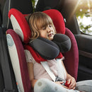 INFANZIA Kids Chin Supporting Travel Neck Pillow, Helps Support Head and Neck, Comfortably Designed for Head, Neck, and Chin Support - Ideal for Toddlers and Children,Black by TinyTreasures Baby Boutique
