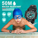 ATIMO LED Multi Function Waterproof Watch for Kids - Kids Gifts by TinyTreasures Baby Boutique