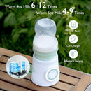 Momcozy Portable Bottle Warmer for Travel, Double Leak-Proof Travel Bottle Warmer with Fast Heating, Safety Material Baby Bottle Warmer for Dr. Brown, Philips Avent, Medela, Tommee Tippee, Comotomo by TinyTreasures Baby Boutique