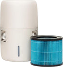 Humea Smart Evaporative Humidifier with WiFi & App Control - 3L Tank, 4 Speeds, 300ml/h - Quiet, Mist-Free, No White Dust - Nightlight - For Allergies, Dry Skin, Better Sleep - Beige by TinyTreasures Baby Boutique