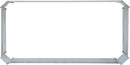 Sunnydaze 11.75" H Raised Metal Garden Bed - Galvanized Raised Garden Bed Outdoor for Vegetables and Flowers - Woodgrain - 4' x 2' Silver by GreenHaven Gardens
