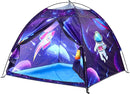 Space World Kids Play TentSpaceship Tent for Kids, Foldable Pop Up Indoor Outdoor Party Spaceship Playhouse Tent Toy for Boys Girls-47 * 47 * 41 (Dark Purple) by TinyTreasures Baby Boutique