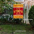 College Flags & Banners Co. Iowa State Cyclones Garden Flag with Stand Holder by GreenHaven Gardens