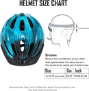 Exclusky Kids Bike Helmet with LED Light – Adjustable Multi-Sport Youth Helmet for Boys & Girls, Ages 5-12, Fits 50-57cm, Cycling Safety Gear by TinyTreasures Baby Boutique