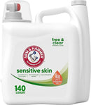 ARM & HAMMER Sensitive Skin Free Clear, 140 Loads Liquid Laundry Detergent, 140 Fl oz by CozyNest Decor