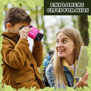 Libima 24 Pcs Binoculars for Kids Educational Compact Kids Binoculars with Neck String Toddler Telescope for Boys Girls Learning Bird Watching Camping Hiking Travel Safaris Birthday Gifts(Pink) by TinyTreasures Baby Boutique