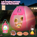 Camping Set Toys with Pop up Tent Pretend Play Indoor Outdoor Camping Playset,Christmas Birthday Gifts for Toddlers Kids Girls 3-5 Years Old by TinyTreasures Baby Boutique