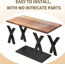 47” Wood Coffee Tables for Living Room Rustic Stands with Storage Shelf Black Blown Coffee Tables for Living Room Farmhouse Center Stands with Shelf. Farmhouse Rectangle Center Table by CozyNest Decor