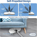 Electric Mop for Floor Cleaning, As Seen On TV, Cordless Spin Mopper Motorised Electric Mops for Hardwood Tile Laminate Floor Daily Light Cleaning (No Water Tank) by CozyNest Decor