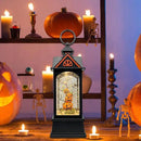 Halloween Snow Globe Lantern with 6 Hour Timer,Halloween Decorations Indoor for Home,Halloween Decor,USB or Battery Powered for Halloween Lanterns,Halloween Pumpkin Lantern by CozyNest Decor