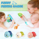 Baby Bath Toys for Toddlers 1-3, Kid Bathtub Toy with 36 Foam Bath Letter & Number, Fishing Games with Fish Net, Water Pool Toy with Storage Bag, Shower Toy Gift for Boy Girl Infant 1 2 3 4 5 6 by TinyTreasures Baby Boutique