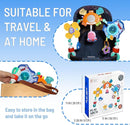 Adjustable Baby Stroller Arch Toy, Car Seat Toys for Infants 6-12 Months Hanging Toy Bar Attachment with Teether & Sound, Crib Comfort Gift for Birthday, Baby Shower by TinyTreasures Baby Boutique