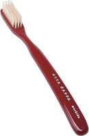 Acca Kappa Vintage Red Toothbrush Hard Nylon Bristles Retro-Style Ergonomic Handle by CozyNest Decor