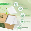 Poesie Laundry Detergent Sheets 3 Pack 480 Sheets 240 Loads Laundry Detergent for Travel Home Save Space Portable Laundry Strips Hypoallergenic Concentrated Soap Washing HE Fresh Scent by CozyNest Decor