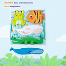 Wooden Creature Puzzles for Toddlers 2-4,Toddler Puzzle Ages 1-3, Montessori Educational Toys for 2 3 Years Old, Wood Learning Gifts for Preschool Kids Boys Girls by TinyTreasures Baby Boutique