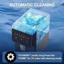 3-in-1 Nugget Ice Maker with Ice & Water Dispenser - 90Lbs/24H Pellet Chewable Ice, Self-Cleaning Countertop Stainless Steel Ice Machine for Commercial, Office, Kitchen, Party (Quiet Operation) by CozyNest Decor